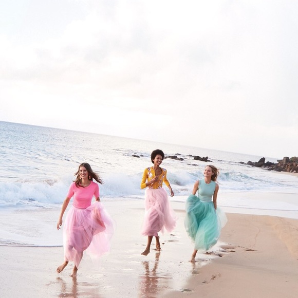 high low tulle skirt jcrew